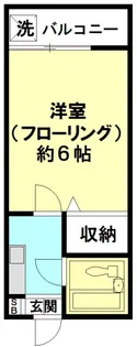 パークヒルズ白百合【1階】の間取り