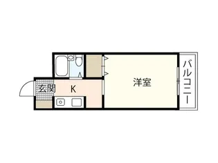 Sビル海田【2階】の間取り