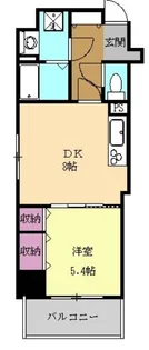 ボワドブローニュ【2階】の間取り