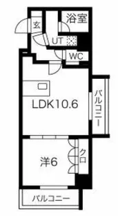 LEXE八広【2階】の間取り