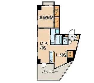 グレース柿の木坂【3階】の間取り