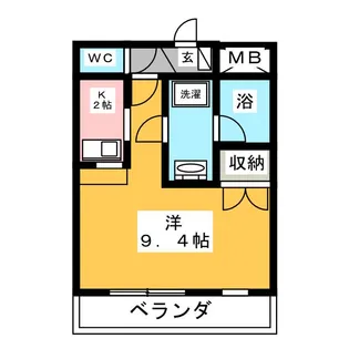 ルネスガーデン【3階】の間取り