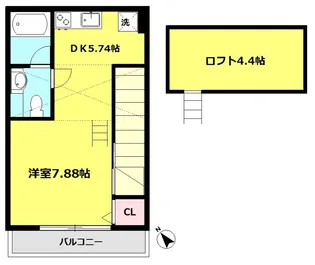 ソレイユ ネージュ【2階】の間取り