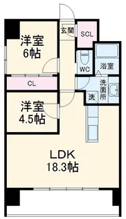 フォレストN【6階】の間取り