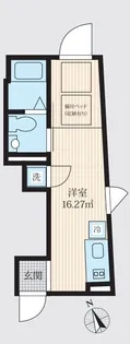 a LATO 品川西大井【4階】の間取り