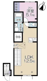 エスパシオ東小岩【2階】の間取り