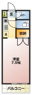 コーポたかやま【2階】の間取り