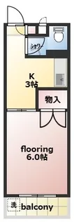 駒沢ハイム【3階】の間取り