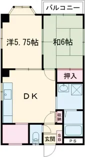 新井町マンション(仮)【3階】の間取り