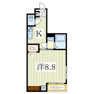 SKリデンテ白井笹塚III【1階】の間取り