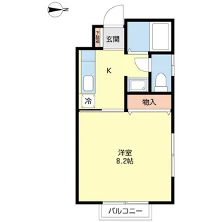 藏仙臺【1階】の間取り