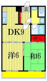 パルクレスト【3階】の間取り