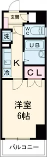 グランヴァン高田馬場【2階】の間取り