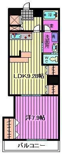 ZCO並木ビル3rd【5階】の間取り