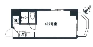 スマートVILLA神保町【4階】の間取り
