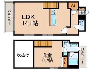 ピティアスムーンの間取り