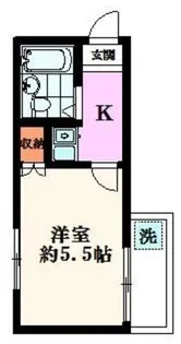 エスポワール【1階】の間取り