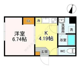 T-Plaza東池袋【4階】の間取り