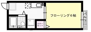 シティハイムOHANA【2階】の間取り