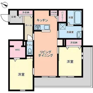 Vanguard Hiyoshi(ヴァンガード日吉)【2階】の間取り