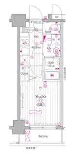 ガーラ グランディ池袋【9階】の間取り