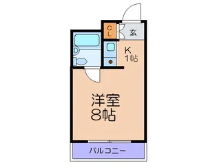 大雄マンション【2階】の間取り