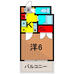 リムジェールピエス【4階】の間取り