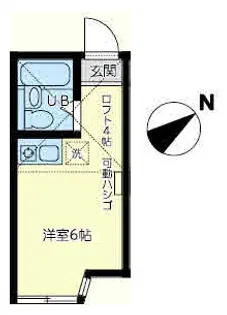 ユナイト田島グラッセルの杜【2階】の間取り