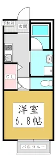 SANFLOWER川口【2階】の間取り