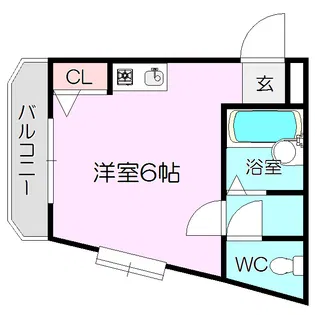 ルレーヴ【4階】の間取り