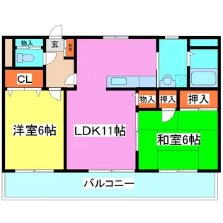 MARUYU第三ビル【4階】の間取り