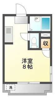 大福第13ビル【4階】の間取り