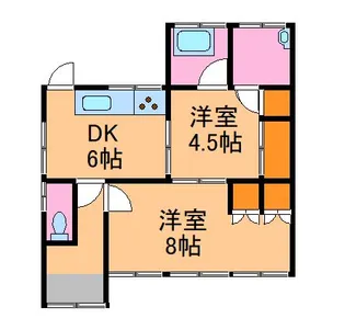 岡山県岡山市北区関西町【一戸建】の間取り