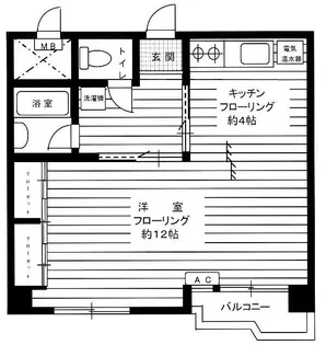 ノア新宿1号館【7階】の間取り