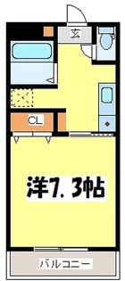 ハクゾウロッジング【2階】の間取り