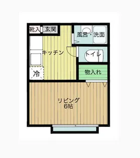 ハイムマローネI【2階】の間取り