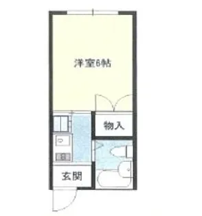 TMコーポラス【1階】の間取り