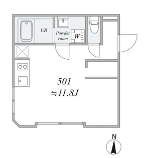 trias238【5階】の間取り