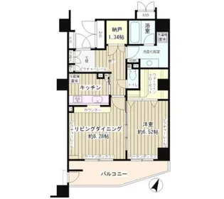 中目黒GTハイツ【14階】の間取り