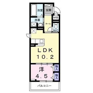 ラフォーレ【3階】の間取り
