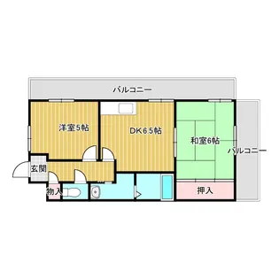 兵庫県加古郡播磨町西野添1【マンション】の間取り