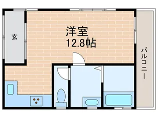 大原町甲南ビルII【3階】の間取り