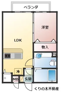 セジュールたかなわIII【2階】の間取り
