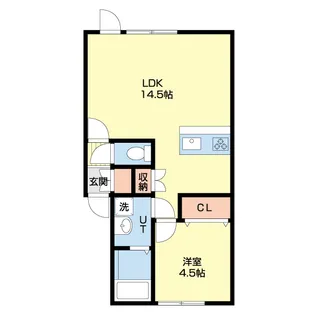 ルピナス高砂【1階】の間取り