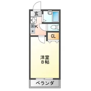 センターフィールドIII【4階】の間取り