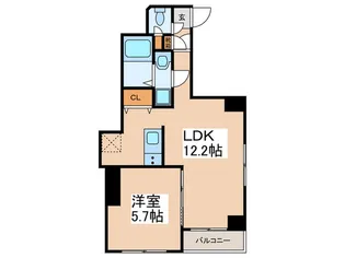 メゾン ド シエルVIII【7階】の間取り