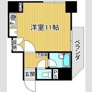 新潟県長岡市石動南町【マンション】の間取り