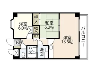 グレース古江【3階】の間取り