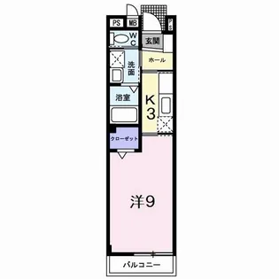 ウェル メゾン【1階】の間取り