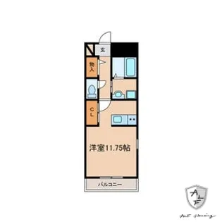 Doux Peuple【1階】の間取り